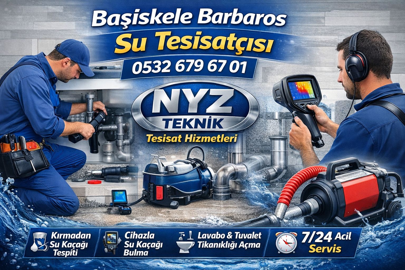 Başiskele Bahçecik Su Tesisatçısı